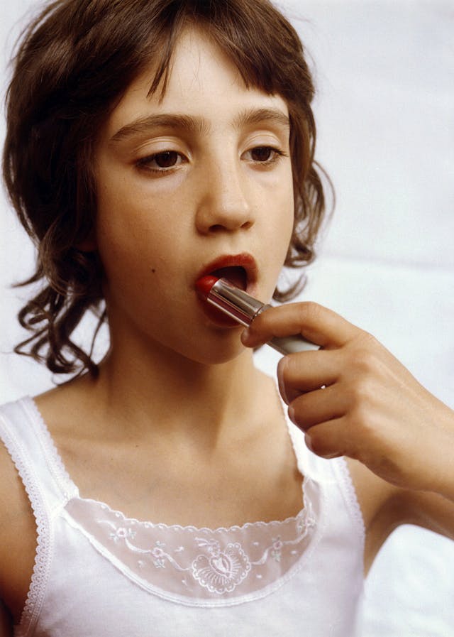 When I settled on a framework for the triptychs in Woman to Woman 1990 I knew what subject matter I was looking for, but not exactly where to find it or what it would look like. Some pictures could only be made by recreating scenes I had witnessed before. Then I would see where they fitted into and alongside other pictures.