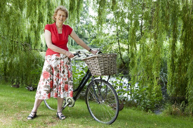 Professor Dame Athene Donald DBE FRS in Cambridge, UK - August 2012