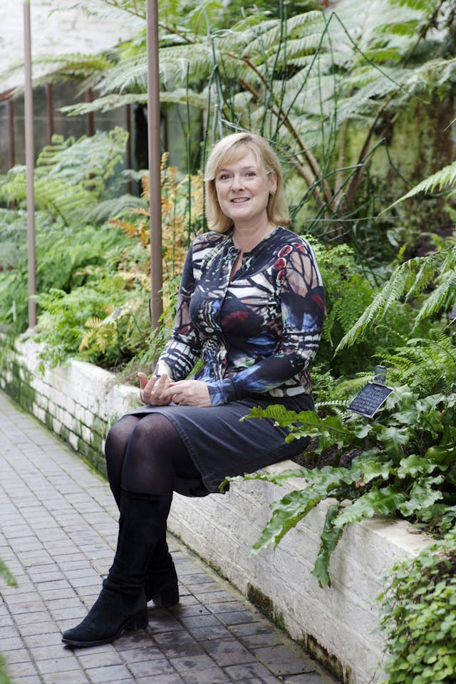 Martha Kearney at the Chelsea Physic Garden, London, UK - September 2012