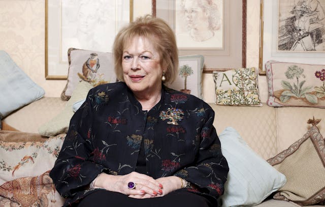 Lady Antonia Fraser DBE, author of novels, biographies and historical works