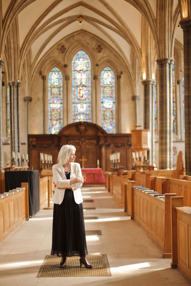 Helen Garlick at Temple Church, London, UK - March 2013