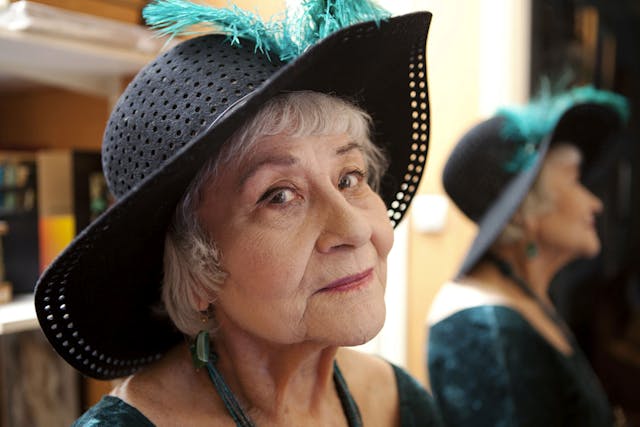 Blanche Marvin at her home in St John's Wood, London, UK - April 2013