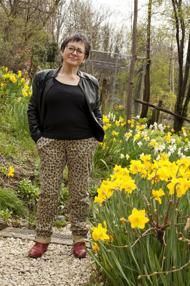 Sheila Dillon in Olden Garden, Highbury, London, UK - April 2013